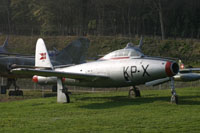 Danish F-84 at Savigny